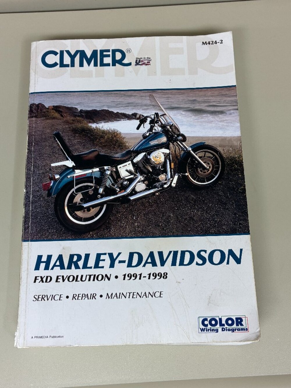 Harley Davidson FXD Evolution 1991-1998 Clymer Service Repair Manual M424-2